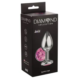 Analni čep Diamond Pink Sparkle Large 4010-03lola