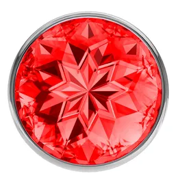 Analni čep Diamond Red Sparkle Large 4010-06lola