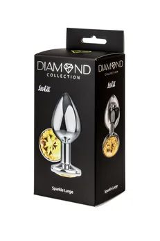 Analni čep Diamond Iellov Sparkle Large 4010-02lola