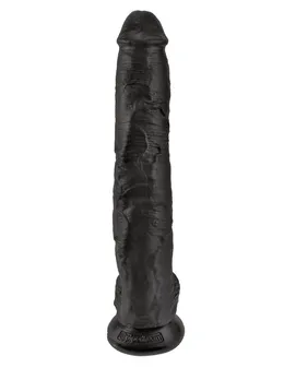 Crni dildo-gigant 14 Cock with Balls-37,5 cm.