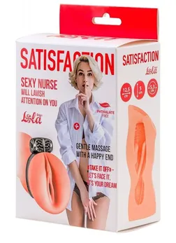 Masturbator sa vibro prstenom Satisfaction Magazine Nurse 2102-05lola