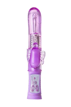 TOIFA a-Tois high-tech Fantasi klitorisni stimulans vibrator, TPE, ljubičasta, 22,4 cm