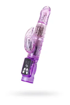 TOIFA a-Tois high-tech Fantasi klitorisni stimulans vibrator, TPE, ljubičasta, 22 cm