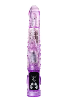 TOIFA a-Tois high-tech Fantasi klitorisni stimulans vibrator, TPE, ljubičasta, 22 cm
