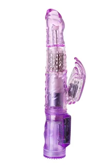 TOIFA a-Tois high-tech Fantasi klitorisni stimulans vibrator, TPE, ljubičasta, 22 cm