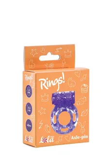 Prsten za erekciju sa vibracijama Rings Akle-PIN Purple 0114-81lola