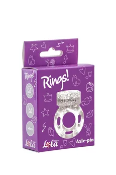 Prsten za erekciju sa vibracijama Rings Akle-PIN Vhite 0114-80lola