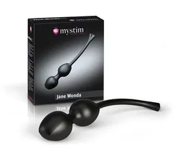 Mistim Jane vonda Geisha Balls duo vaginalne kuglice elektrostimulacija silikon 14 cm