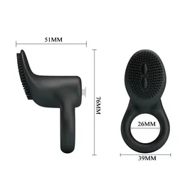 Erekcioni prsten sa stimulus.klitoris, sa vibracijom Pretti Love Cobra