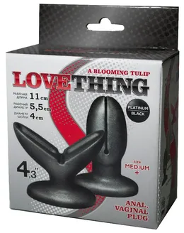 Analno vaginalni plag a blooming tilup boja crna