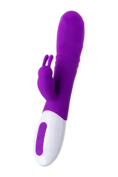 Jos tati klitoralni stimulans vibrator C sa pulsirajućim kuglicama, silikon, ljubičasta, 21,5 cm