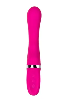 Jos pilo Vibrator sa VOV režimom, silikon, roze, 20 cm