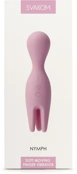 Nimph Pink univerzalni vibracioni stimulator igrivim pokretnim tentaklima SVAKOM Nymph Soft Moving