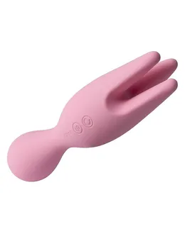 Nimph Pink univerzalni vibracioni stimulator igrivim pokretnim tentaklima SVAKOM Nymph Soft Moving