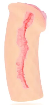 Masturbator vagina sa dvostrukim slojem materijala Elegance 007D