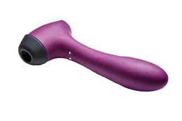 Ljubičasti vakuumski beskontaktni stimulator klitorisa i Halo vibrator