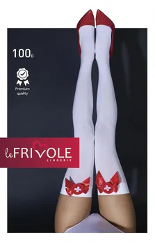 Čarape medicinske sestre sa amblemom i lukom