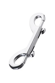 Karabin dvosmerna TOYFA Metal, metal, srebro, 9 cm