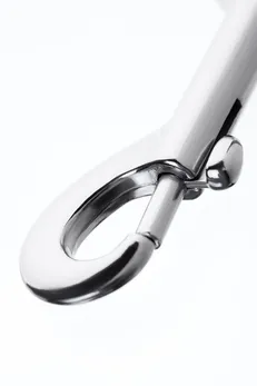 Karabin dvosmerna TOYFA Metal, metal, srebro, 9 cm