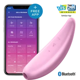 Vakuumski masažer sa vibracijama Satisfier Curvi 3 Plus 001890SA