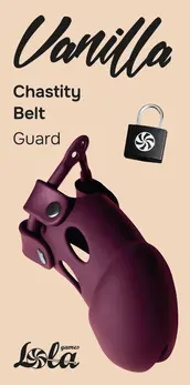 Pojas vernosti guard vanilla wine red