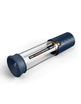 Mak Boost - Blue vakuum pumpa / Clear Pipedream 324925PD