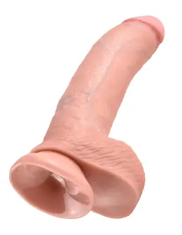 Dildo King Cock 9  član sa kuglicama - Flesh Pipedream 550821pd