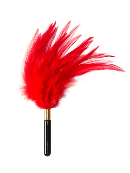 Tikler burlesque plume red