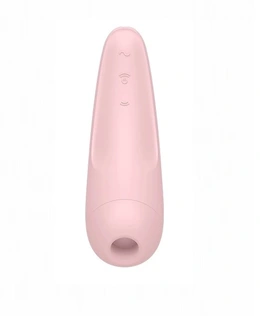 Vakuumski masažer sa vibracijama Satisfier Curvi 2 plus Pink 001852SA