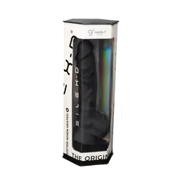 Dildo termoaktivan od Silekpan Crna 9  220192AL