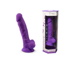 Dildo termoaktivan iz Silekpan 7  ljubičasta 220239al
