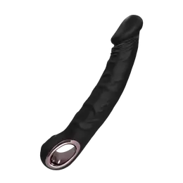 Silikonski vibrator Crna sv Crna