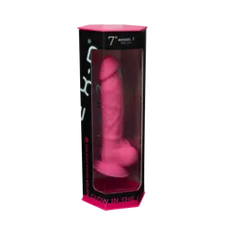 Dildo termoaktivan Silekpan sjaj u mraku 7  260211al