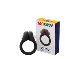 Zippi Vibrating prsten za erekciju sa crnim metkom 33669al