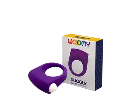 Puggle Vibrating prsten za erekciju sa Bullet Purple 33673al