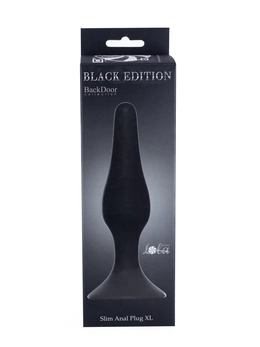 Analni čep Slim Anal plug XL Black 4204-01lola
