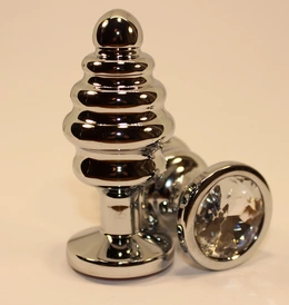 Pluta metal 9k4cm oblikovani prozirni rhinestones 47144-5mm