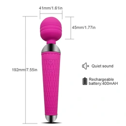 Masažer sa vrstama pulsiranja ljubičasta --