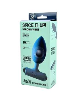 Analni čep sa punjivom vibracionom palicom Spice It Up Perfection 2.0 8014-05lola