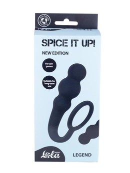 Analni čep Spice it up Legend Black 8001-01Lola