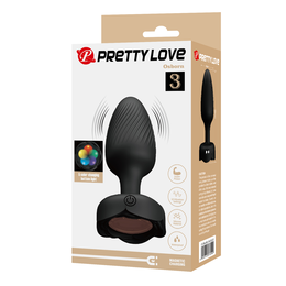 Analni vibracioni stimulator sa pozadinskim osvetljenjem Pretti Love bi-040183
