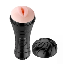 Masturbator u tikvici Pink Mouth Vibrating BM-00900T27Z-2