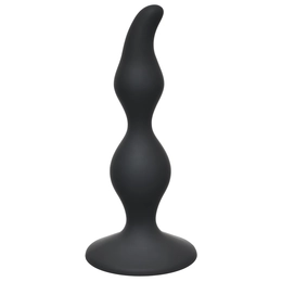 Analni čep Curved Anal Plug Black 4105-03Lola