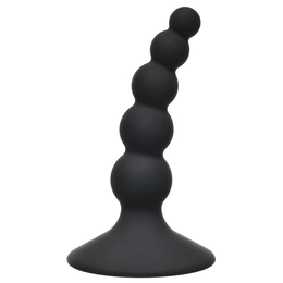 Analni čep Ribbed Plug Black 4108-03Lola