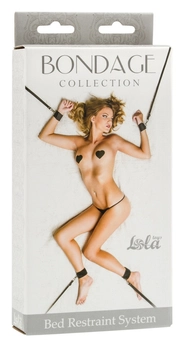 Komplet kreveta Bondage Collection Bed Restraint sistem plus size