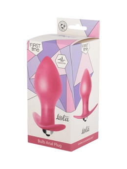 Analni čep sa vibracijama Bulb Anal plug Pink (AAA baterije) 5006-01lola