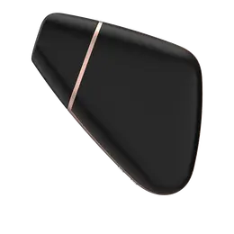Vakuumski masažer sa vibracijama Satisfier Love Triangle Black 001784sa