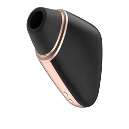 Vakuumski masažer sa vibracijama Satisfier Love Triangle Black 001784sa