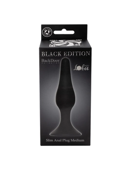Analni čep Slim Anal Plug Medium Black 4206-01Lola