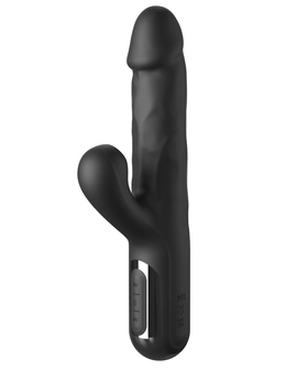 Vibrator sa trostrukom stimulacijom Sonik Silicone Thruster